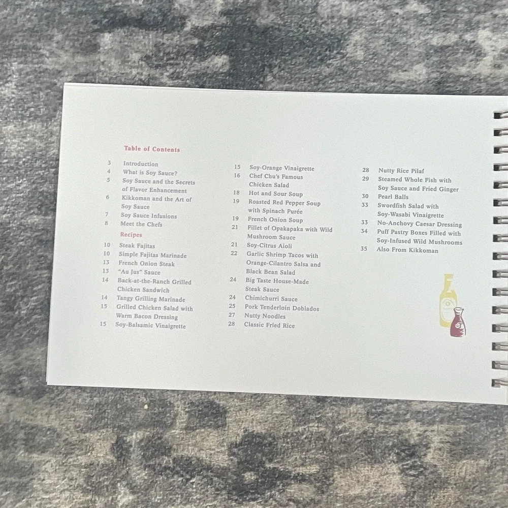 The Art of Soy Sauce Kikkoman Foodservice Recipes Tips & Menu Ideas Cookbook